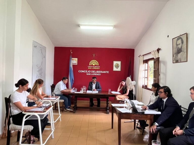 SESIÓN ESPECIAL DEL CONCEJO DELIBERANTE DE LA MUNICIPALIDAD DE SAN LORENZO