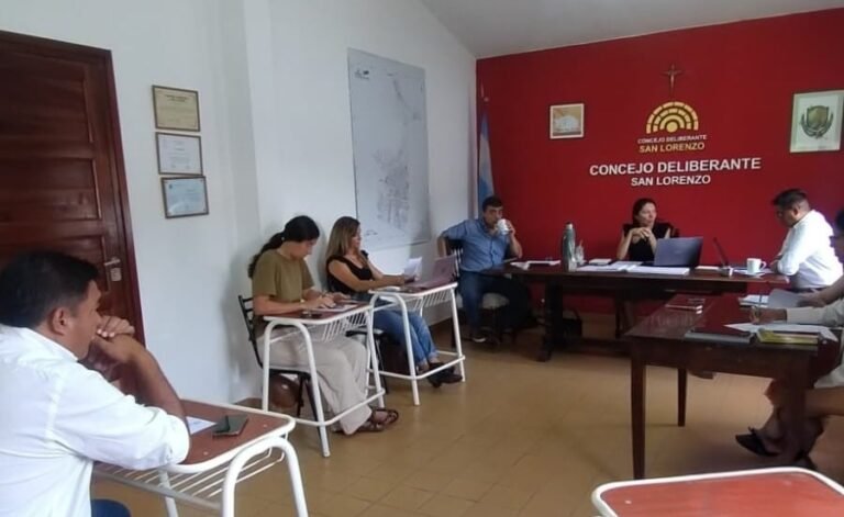 Se llevó a cabo una nueva sesión ordinaria en el Concejo Deliberante de San Lorenzo