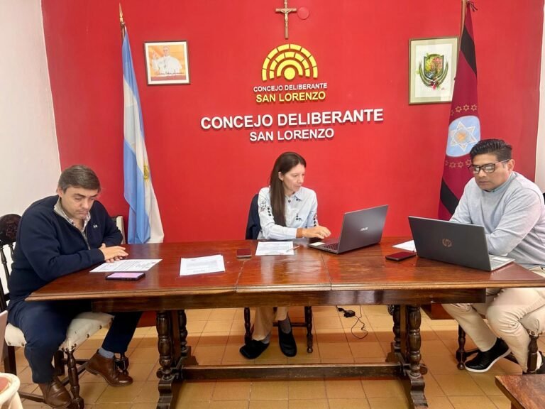Nueva sesión ordinaria en el Concejo Deliberante de San Lorenzo